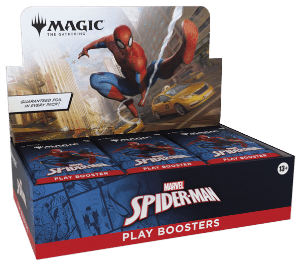 MTGSPM_EN_DspBx_Play_01_01 Magic The Gathering – Marvel’s Spider-Man – Play Booster Box