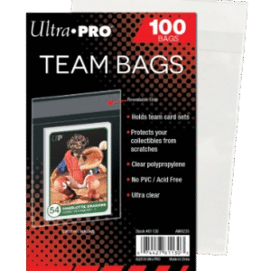100 Bolsas protectoras - Team Bags